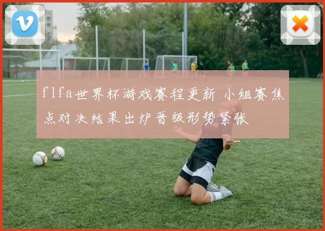 flfa世界杯游戏赛程更新 小组赛焦点对决结果出炉晋级形势紧张