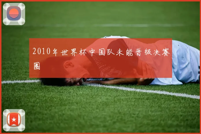 2010年世界杯中国队未能晋级决赛圈